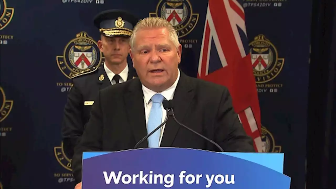 'We don't live in Chicago': Ont. Premier Ford