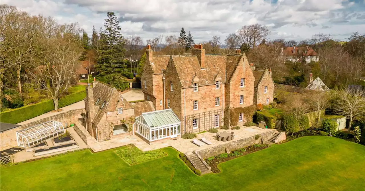 Inside £3 million Scots mansion with private woodland and 'secret door'