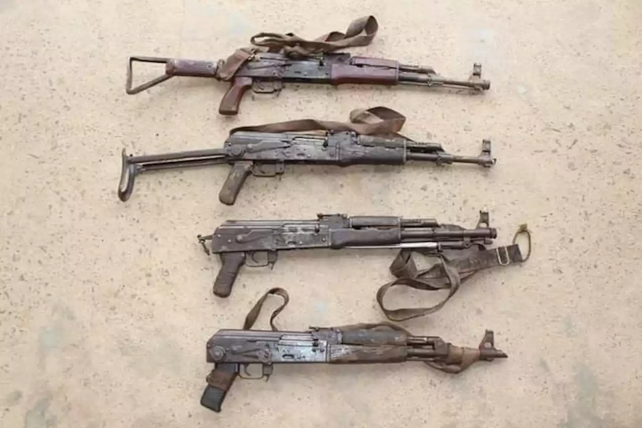 Police intercept four AK-47 rifles in Kano