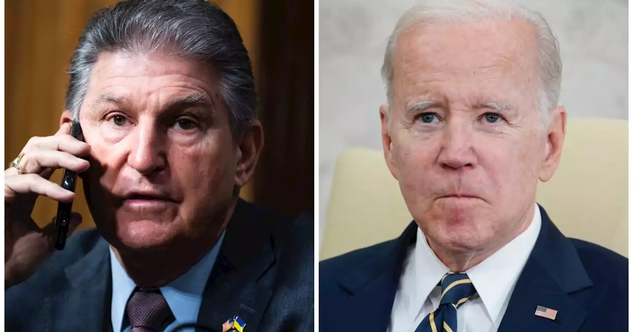 Manchin becomes bigger thorn in Biden’s side as he draws top GOP challenger