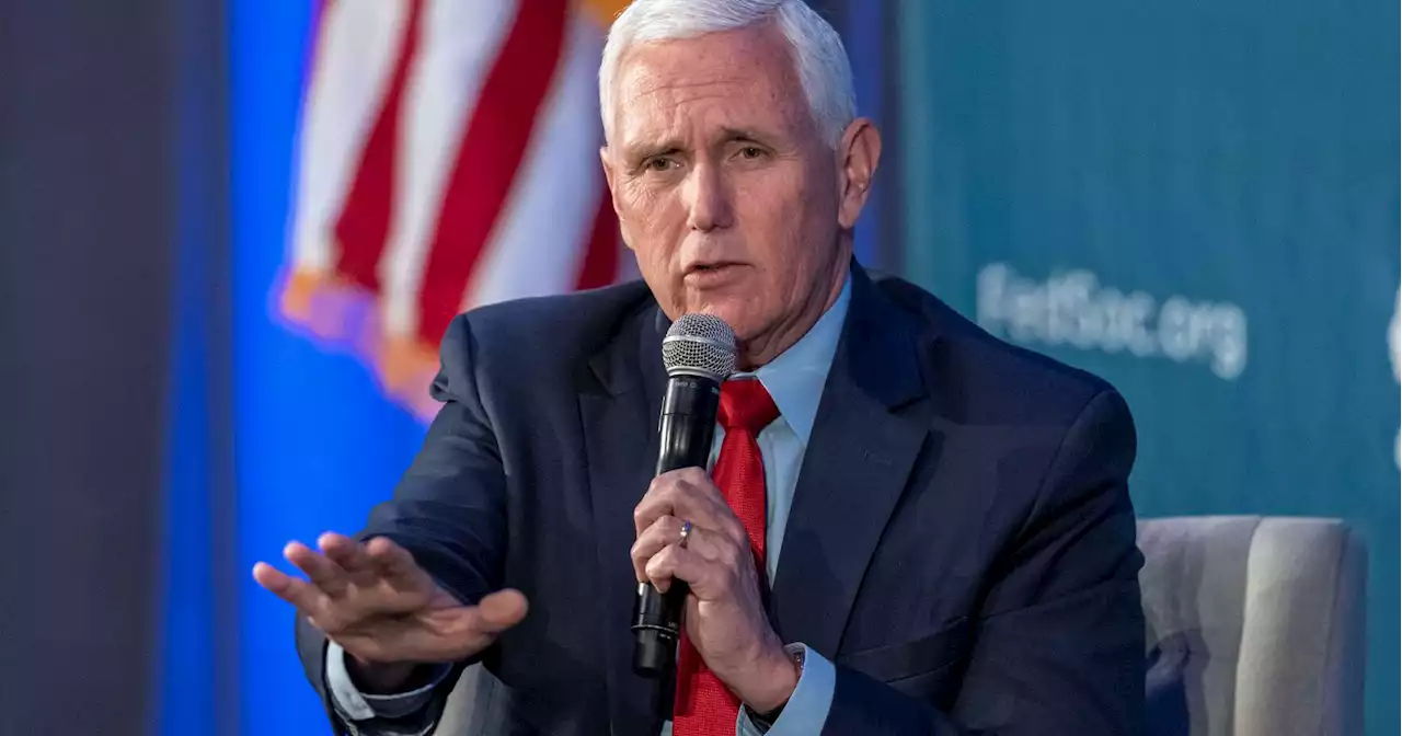 Former Vice President Mike Pence testifies before 2020 election probe grand jury