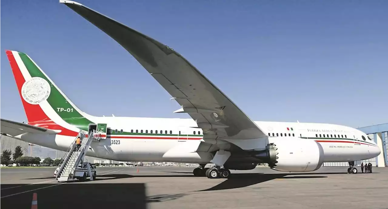 Alistan esta tarde la salida de México del avión presidencial, tras ser venido a Tayikistán