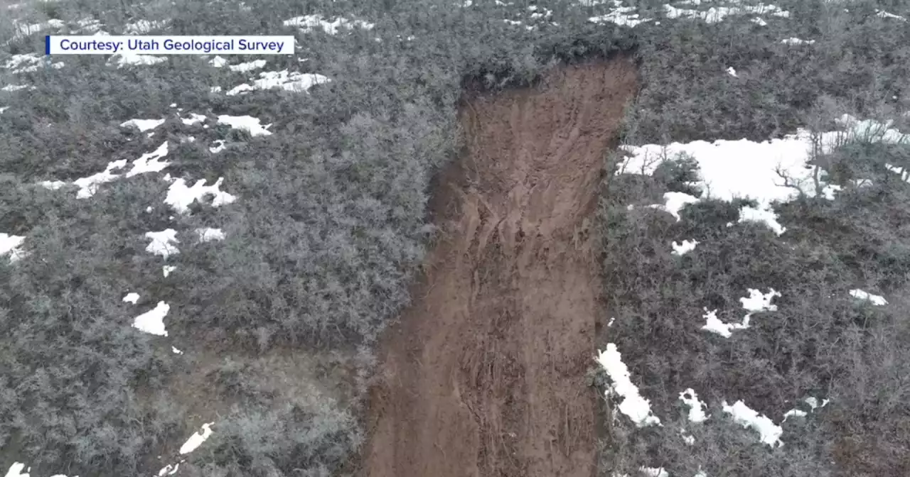 Geologists continue monitoring wet conditions for landslides across Utah