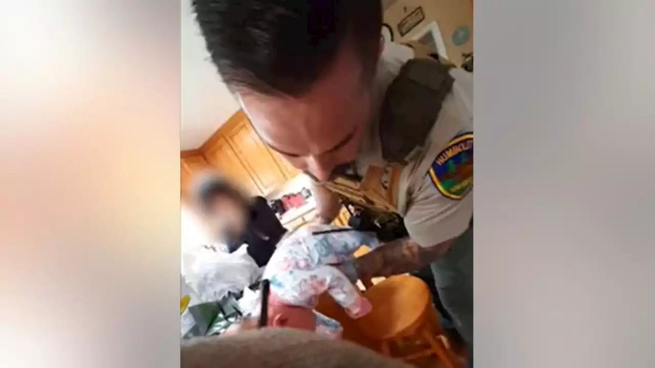 California sheriff's detective saves aspirating baby's life with CPR: video