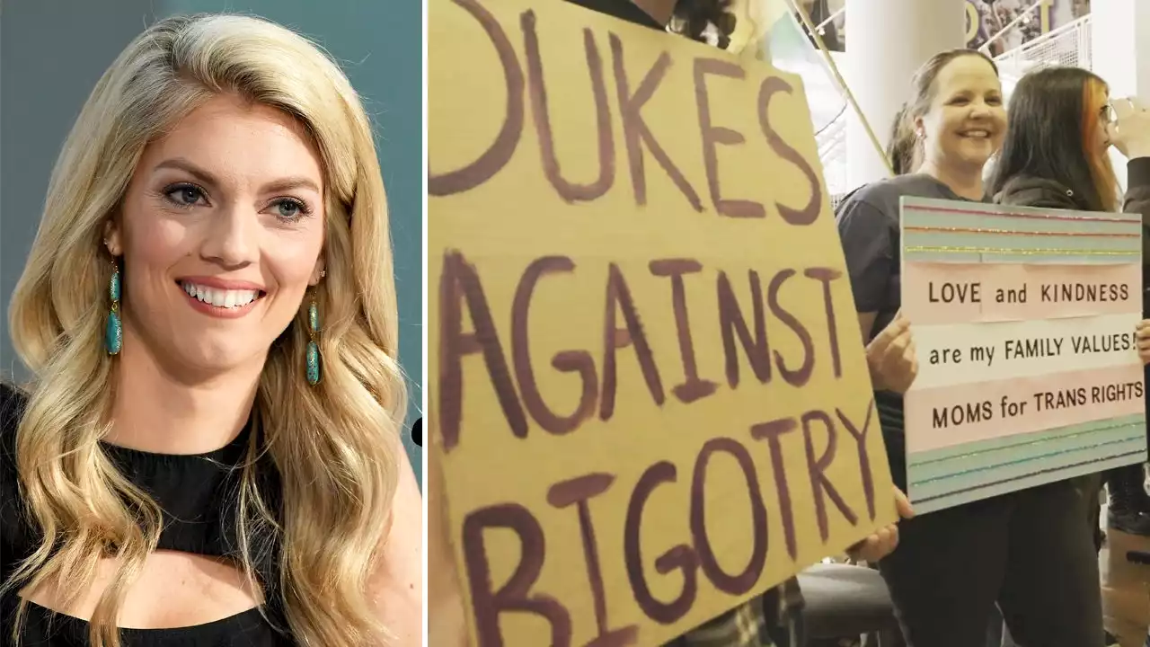 Virginia college students get heated protesting Liz Wheeler's 'Ideology of Transgenderism' speech