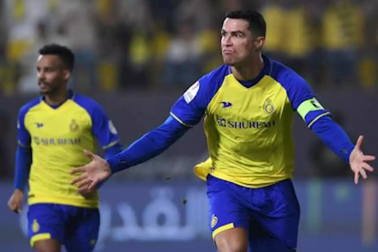 Cristiano volvió al gol en Al Nassr: rompió el arco y celebró con todo