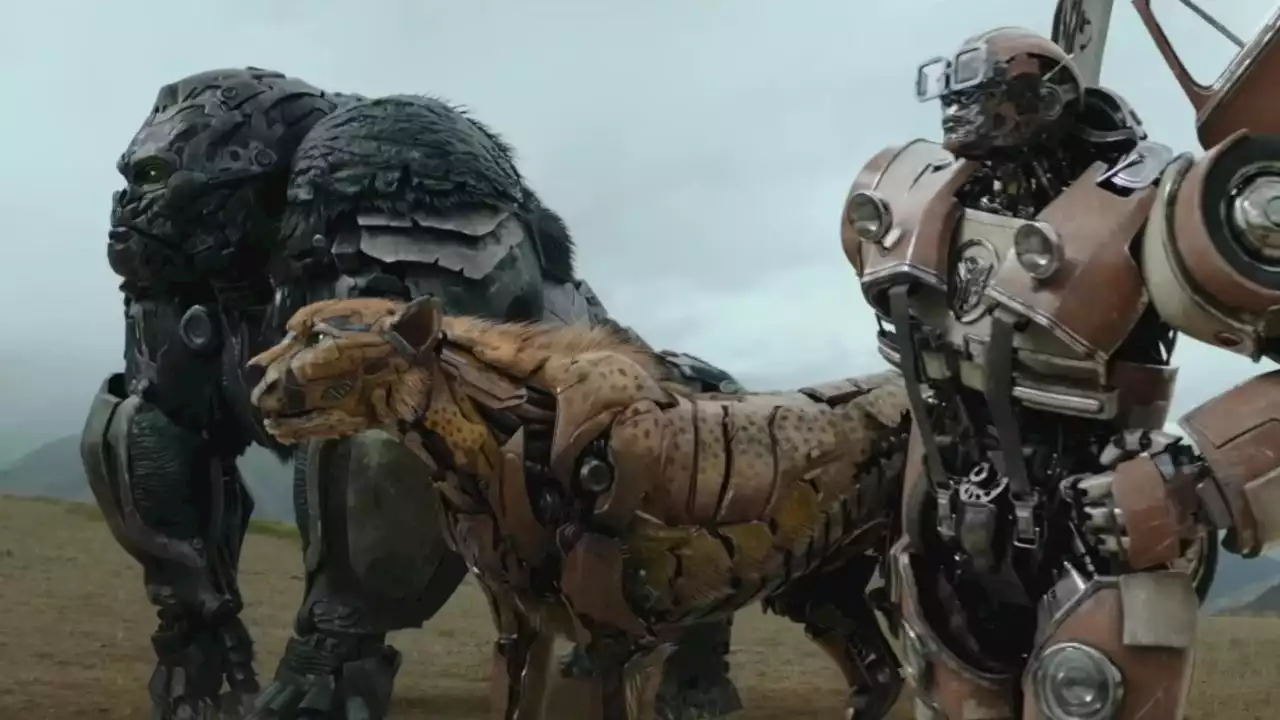 New 'Transformers: Rise of the Beasts' trailer takes us on a '90s adventure with the Autobots and Maximals