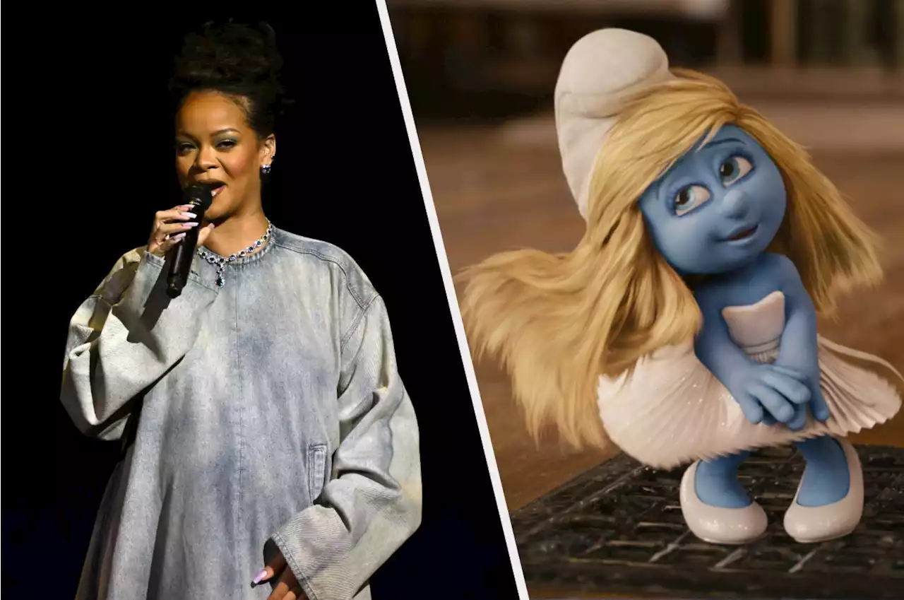 Rihanna To Play Smurfette In Brand New Smurfs Film And... Sorry, What?