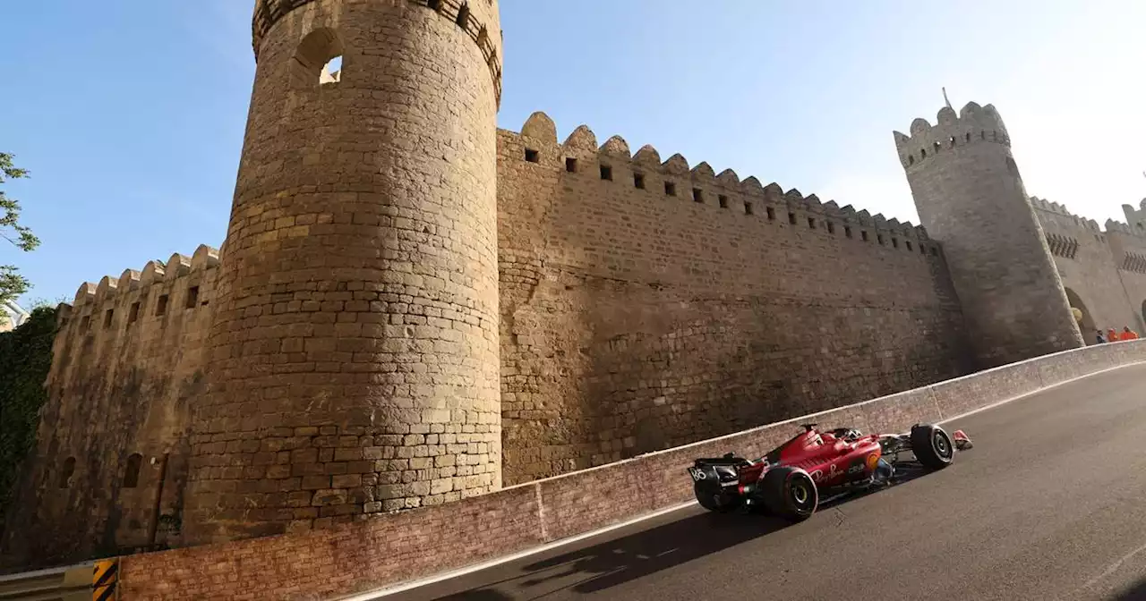 Charles Leclerc takes impressive pole for Ferrari at Azerbaijan Grand Prix