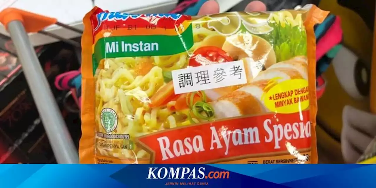 Alasan BPOM Nyatakan Indomie di Indonesia Aman meski Ditarik di Taiwan