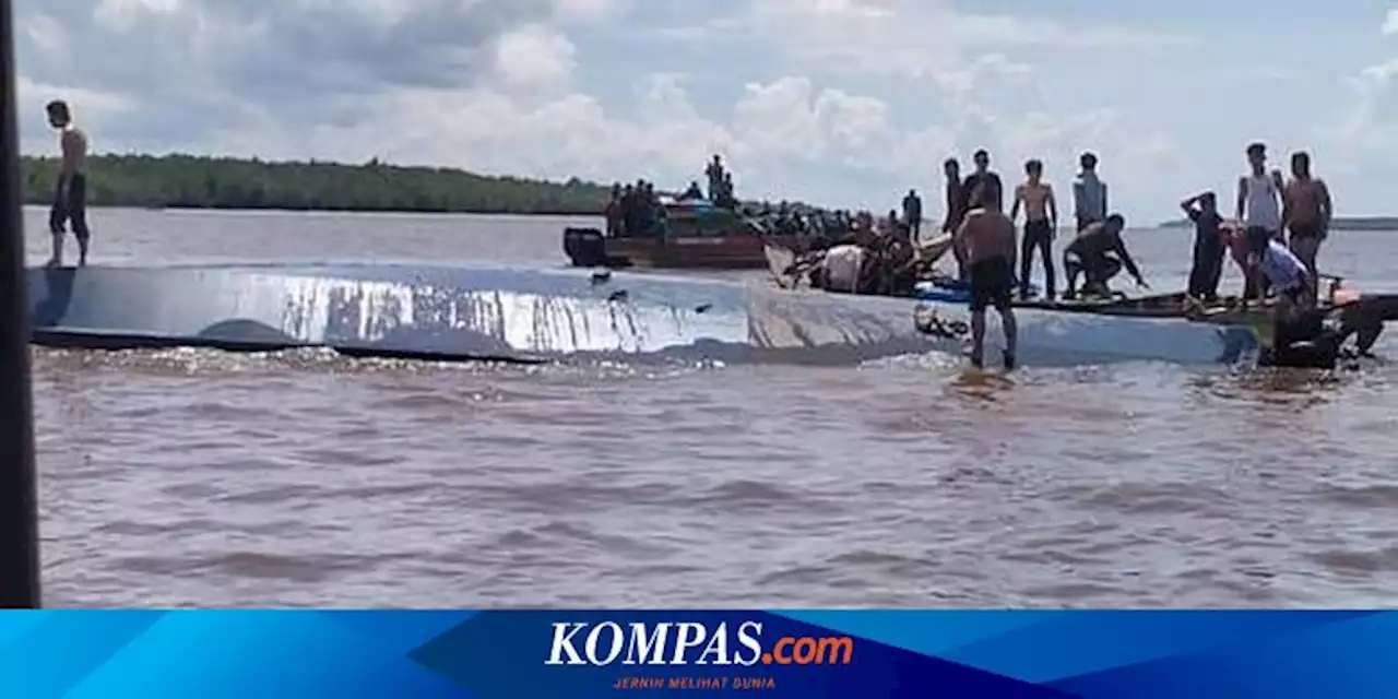 Kronologi Lengkap Kapal Evelyn Tenggelam di Perairan Inhil, Tabrak Kayu lalu Terbalik, 11 Orang Tewas