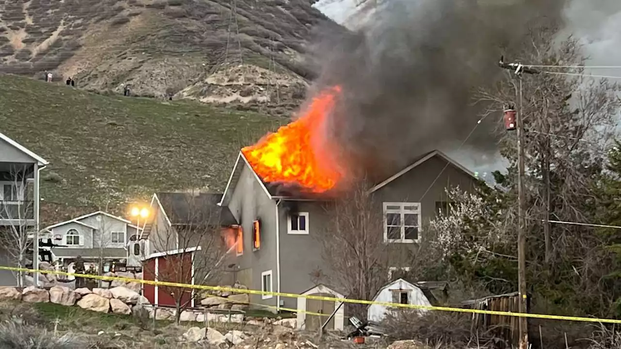 North Ogden shooting and house fire leaves 2 dead, 1 hospitalized