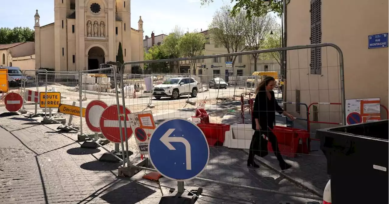 Marseille : des travaux qui n'en finissent pas, à Saint-Barnabé des commerçants et riverains exaspérés