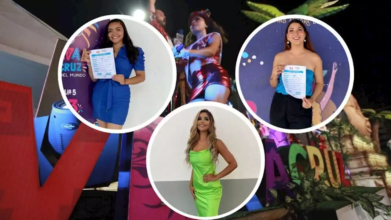 ¿Quiénes son las candidatas a reina del Carnaval de Veracruz 2023?