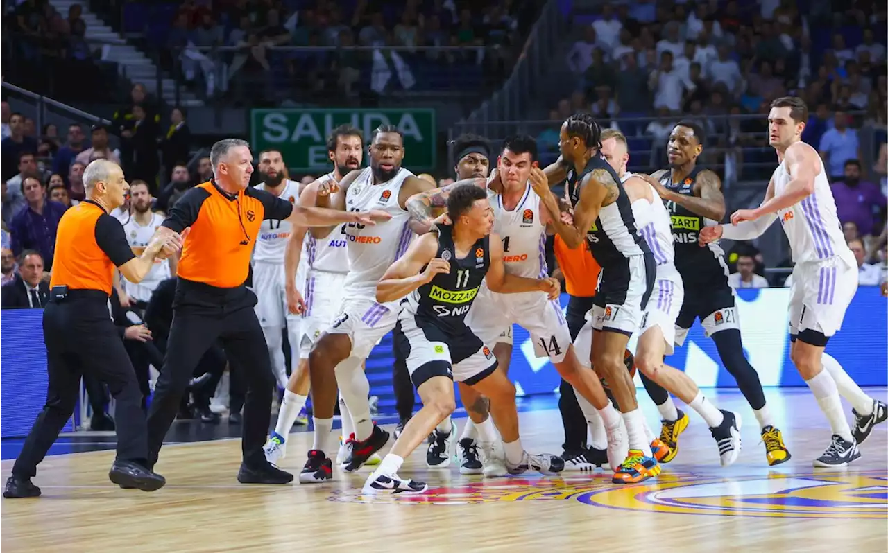 Bagarre générale lors de Real Madrid - Partizan, Yabusele dégoupille