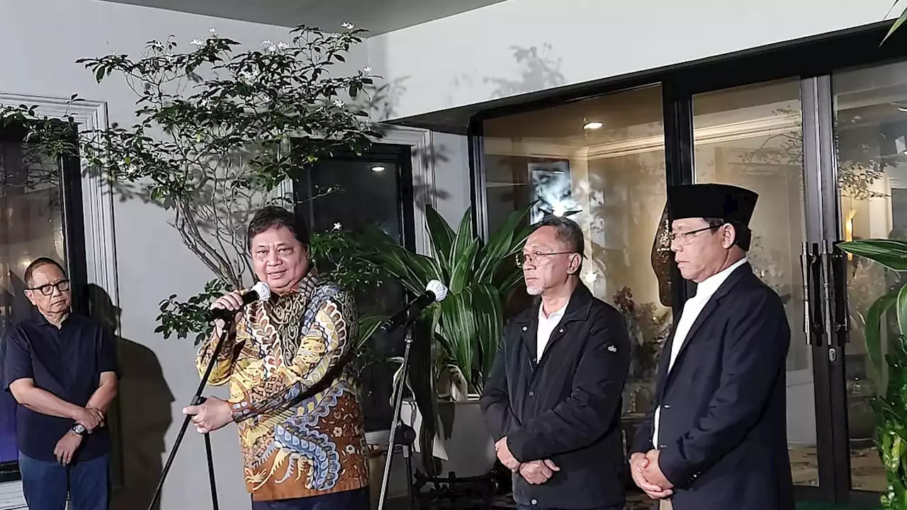 Kata Airlangga soal Peluang KIB dan Golkar Dukung Ganjar