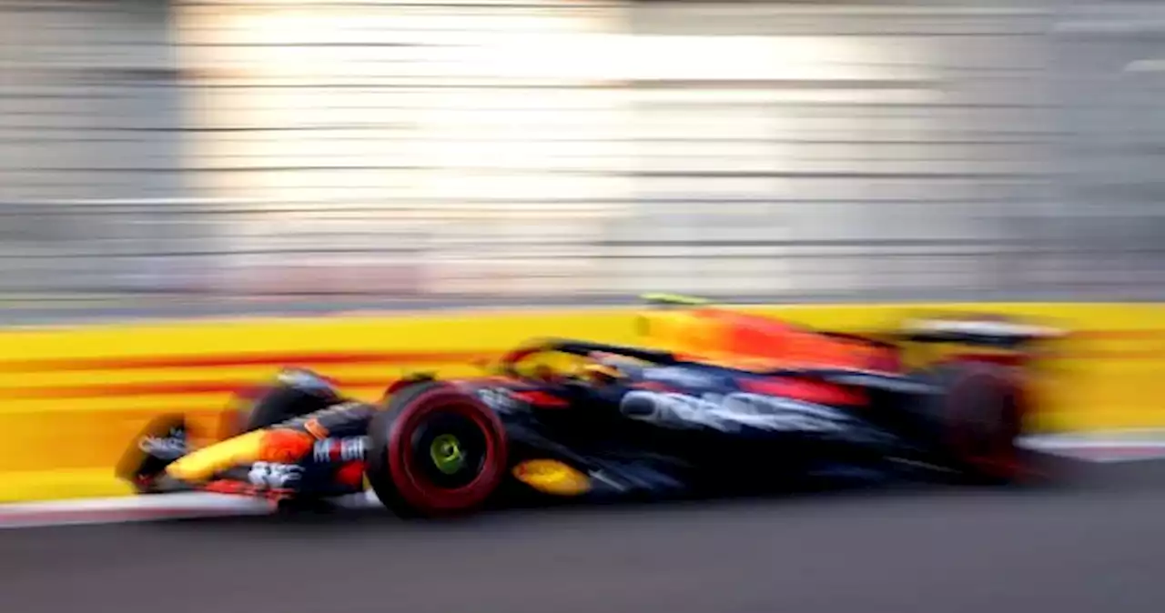 Checo Pérez largará 3ro en Azerbaiyán; Leclerc ganó la pole