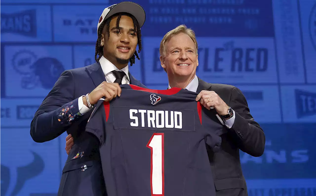 Houston Texans sorprenden al elegir a C.J. Stroud en el NFL Draft 2023