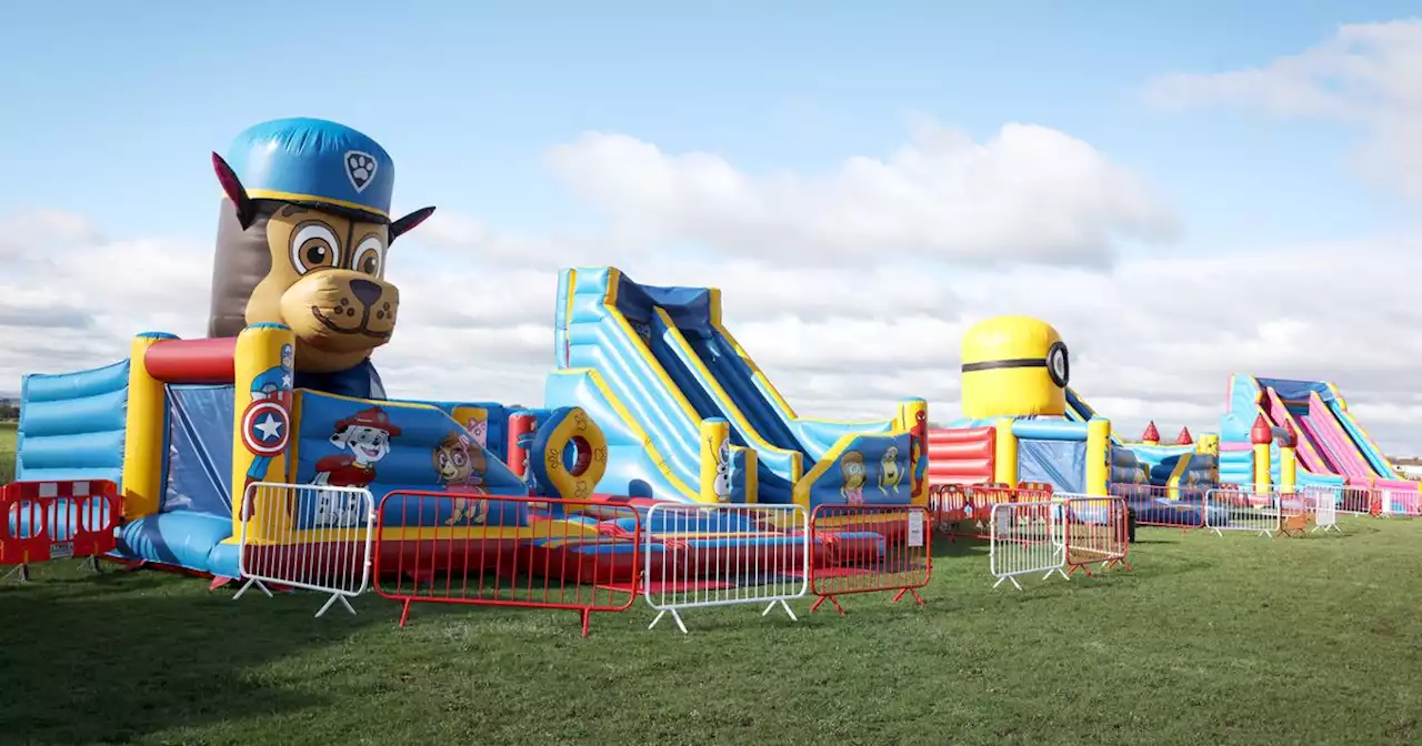 Open Air Bounce outdoor inflatable park is back for May bank holiday weekend