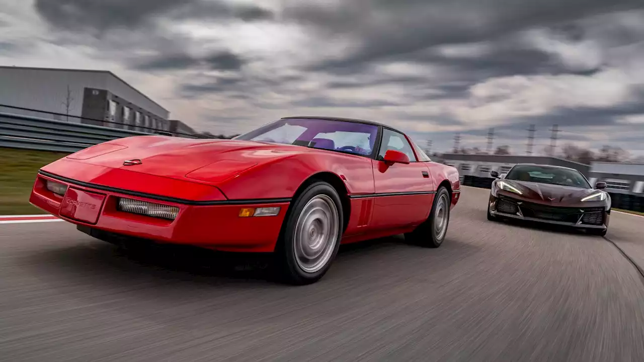 DRIVEN: The 1990 Chevrolet Corvette ZR-1 Meets the 2023 Corvette Z06!