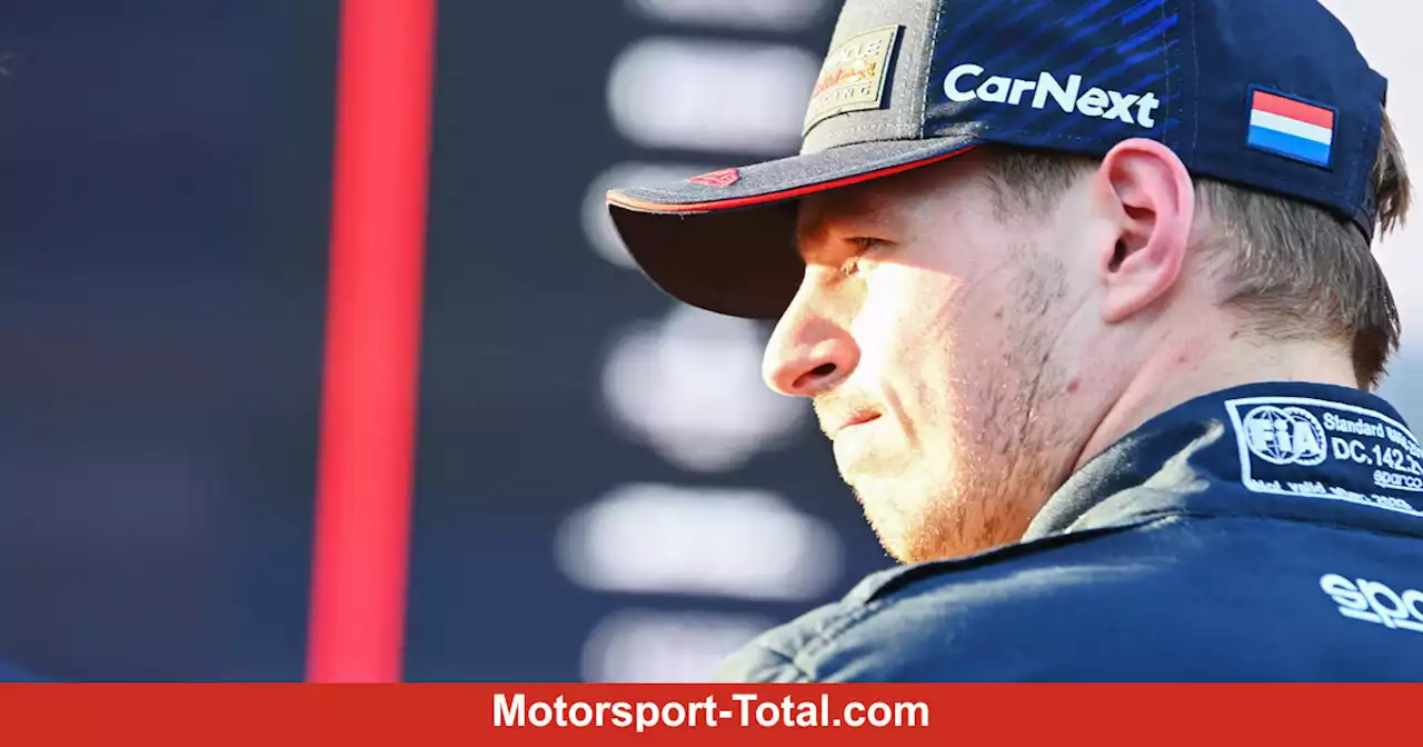 Verstappen nach P2 unbesorgt: Im Rennen sollten wir vorne sein!