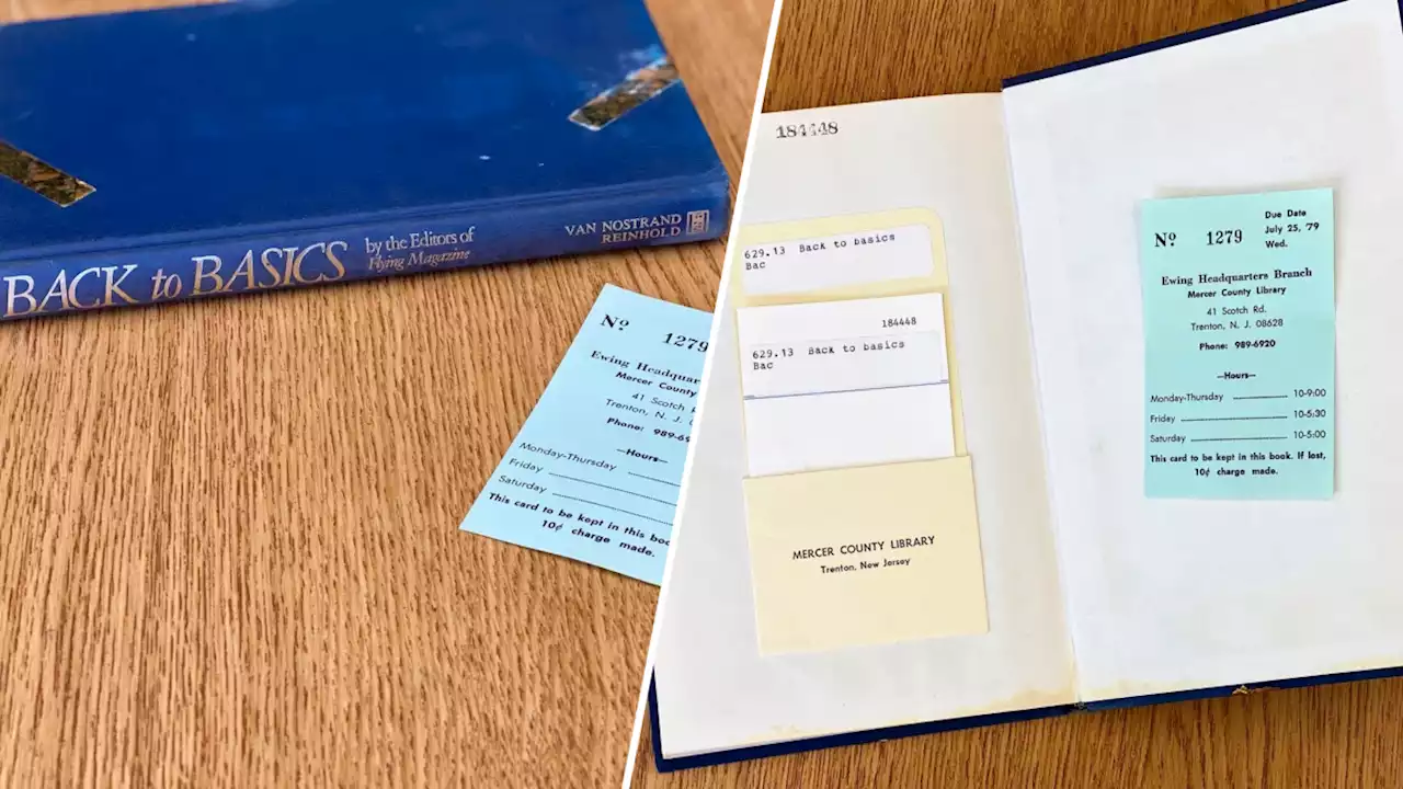 Book Checked Out of NJ Library in 1979 Finally Returned — Nearly 16,000 Days Overdue