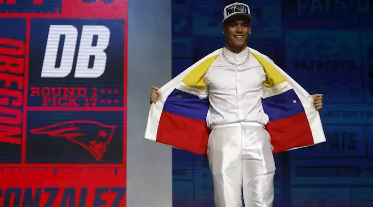 Christian González, el colombiano que jugará con los New England Patriots