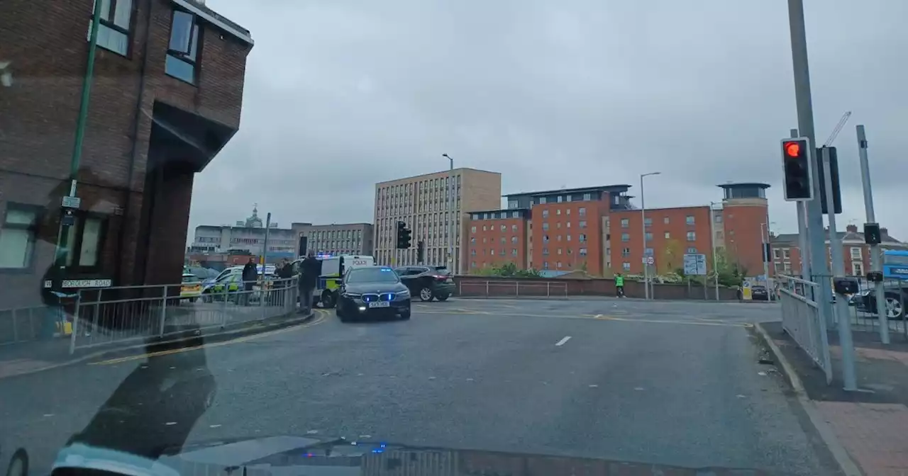 Live updates as heavy police presence reported in city centre