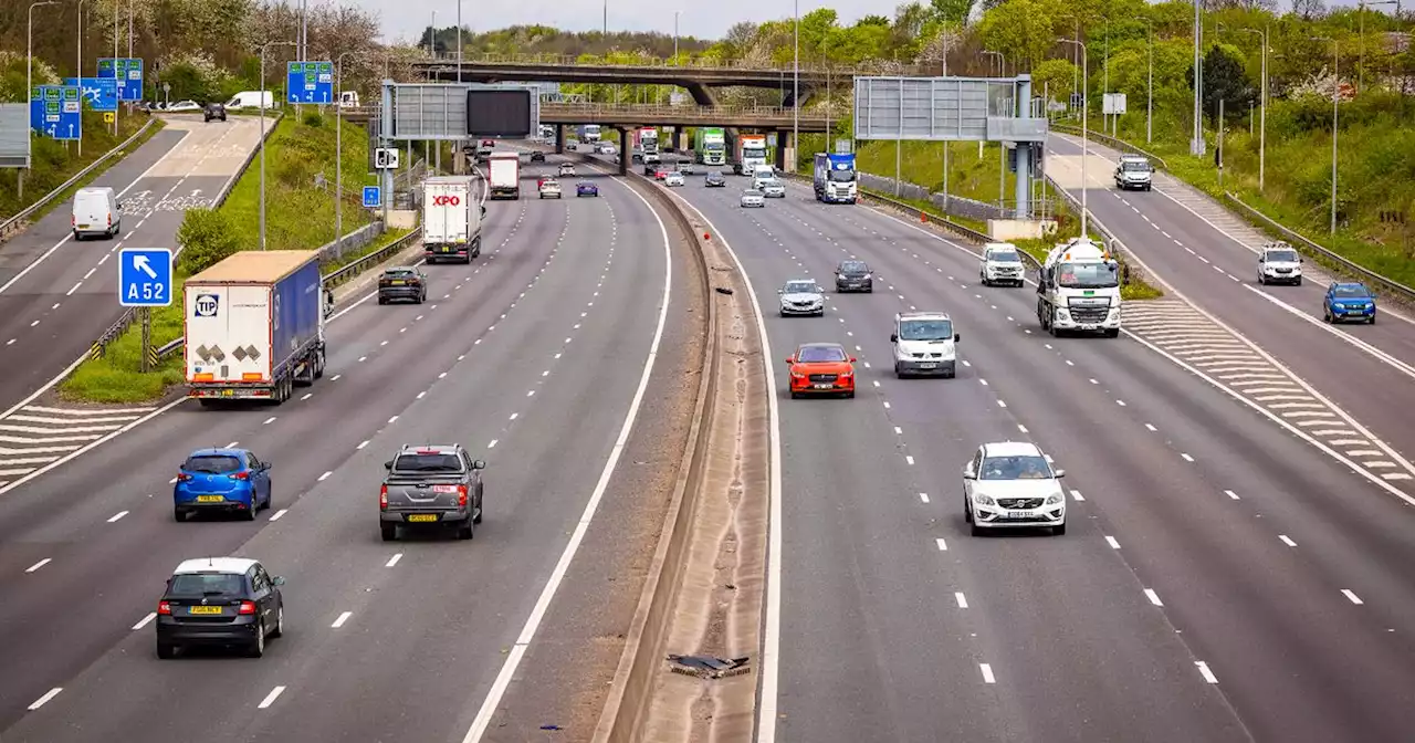 Man found lying on M1 slip road with serious injuries