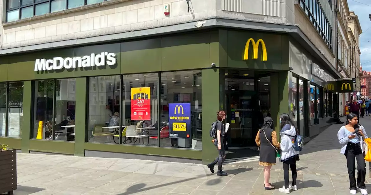 McDonald's confirms closure of Nottingham city centre branch