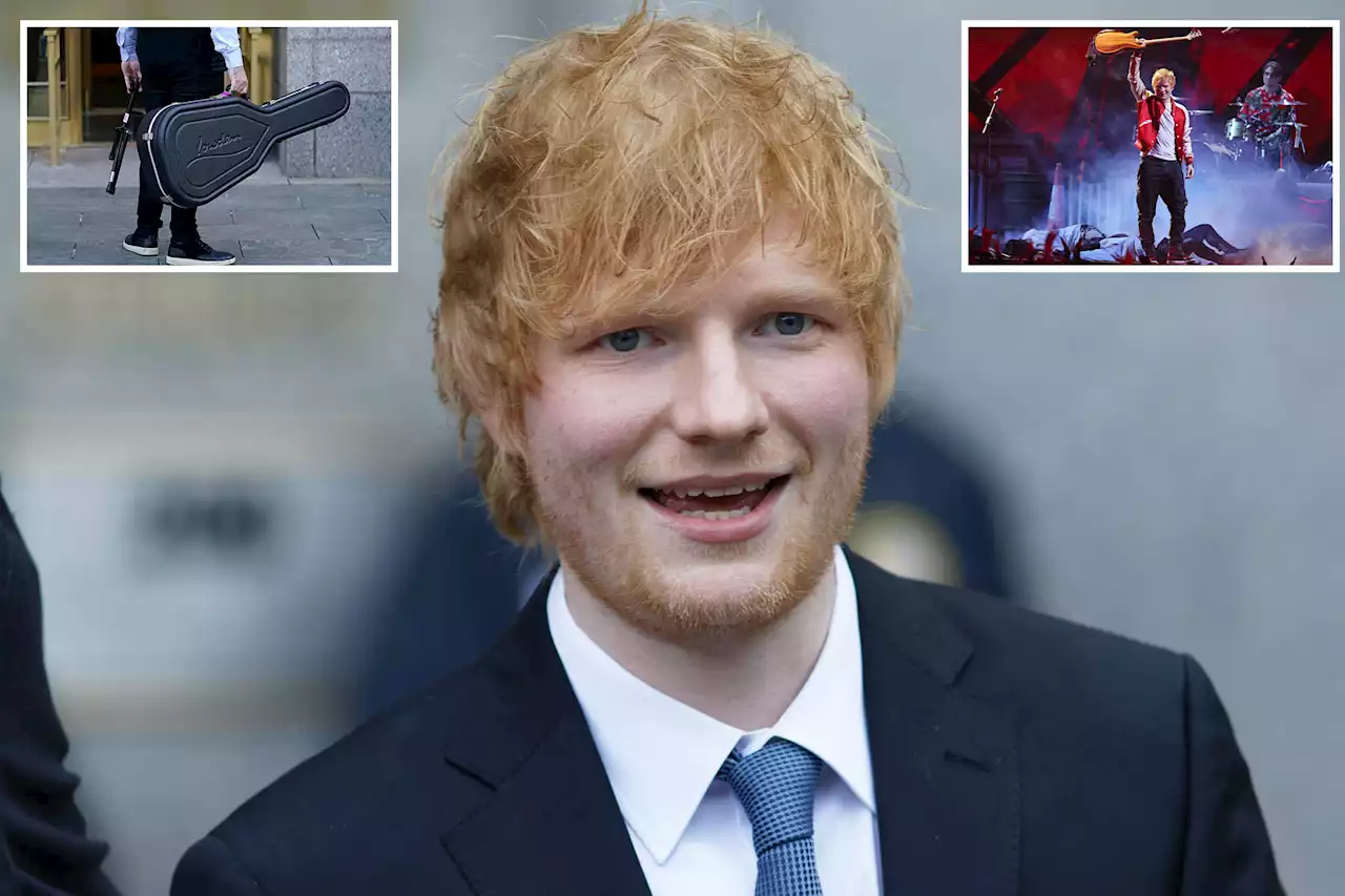 Ed Sheeran sings snippet of ‘Thinking Out Loud’ during Marvin Gaye copyright infringement trial