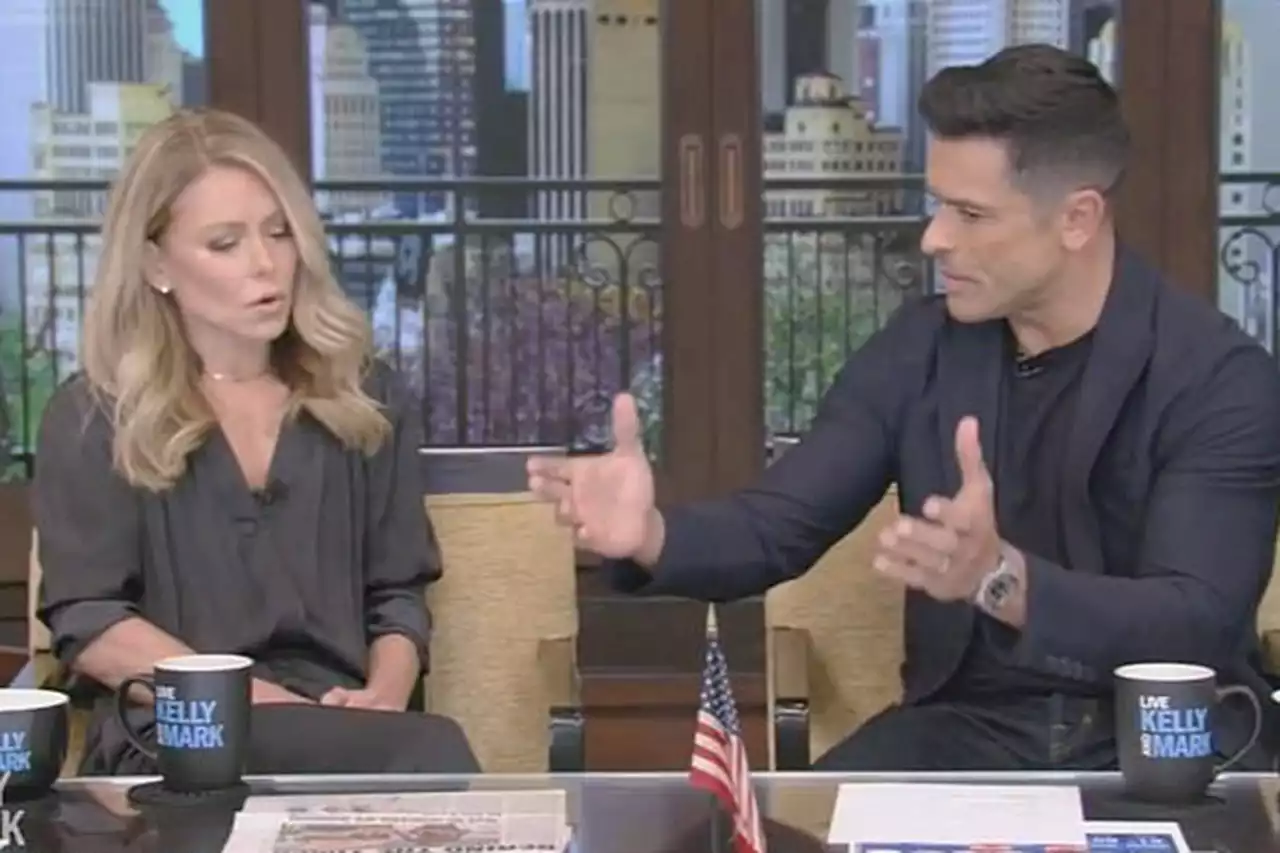 Kelly Ripa, Mark Consuelos debate ‘butt thing’ on ‘Live’: ‘Would you?’