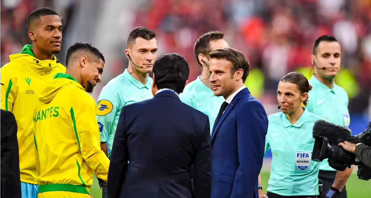 Nantes - Toulouse : Macron assistera à la finale mais n'ira pas saluer les joueurs