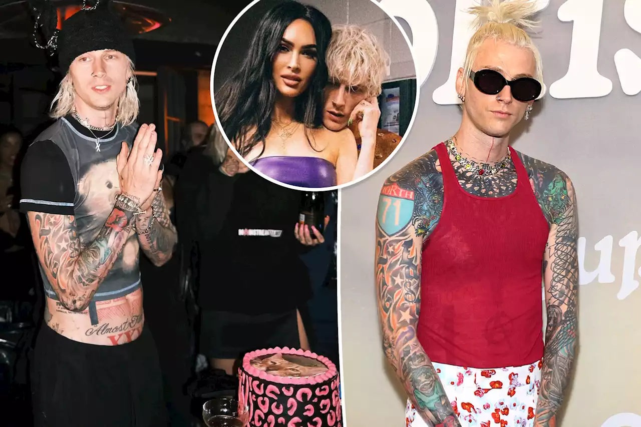 Machine Gun Kelly hits ‘Bupkis’ premiere solo after Megan Fox seemingly skips birthday