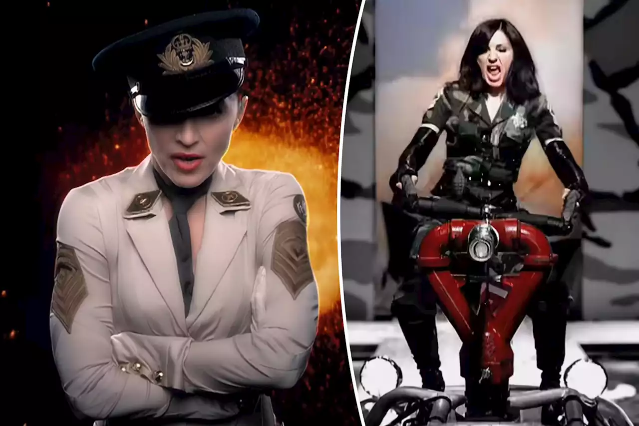 Madonna releases graphic ‘American Life’ music video originally banned 20 years ago