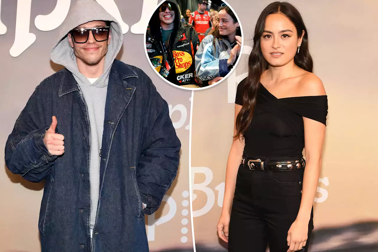 Pete Davidson, Chase Sui Wonders avoid posing together at ‘Bupkis’ premiere