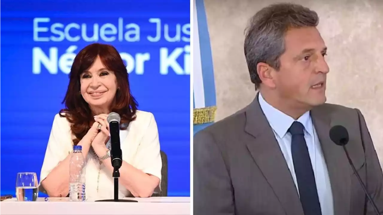 Cristina Kirchner respaldó a Massa y pidió que estén todos