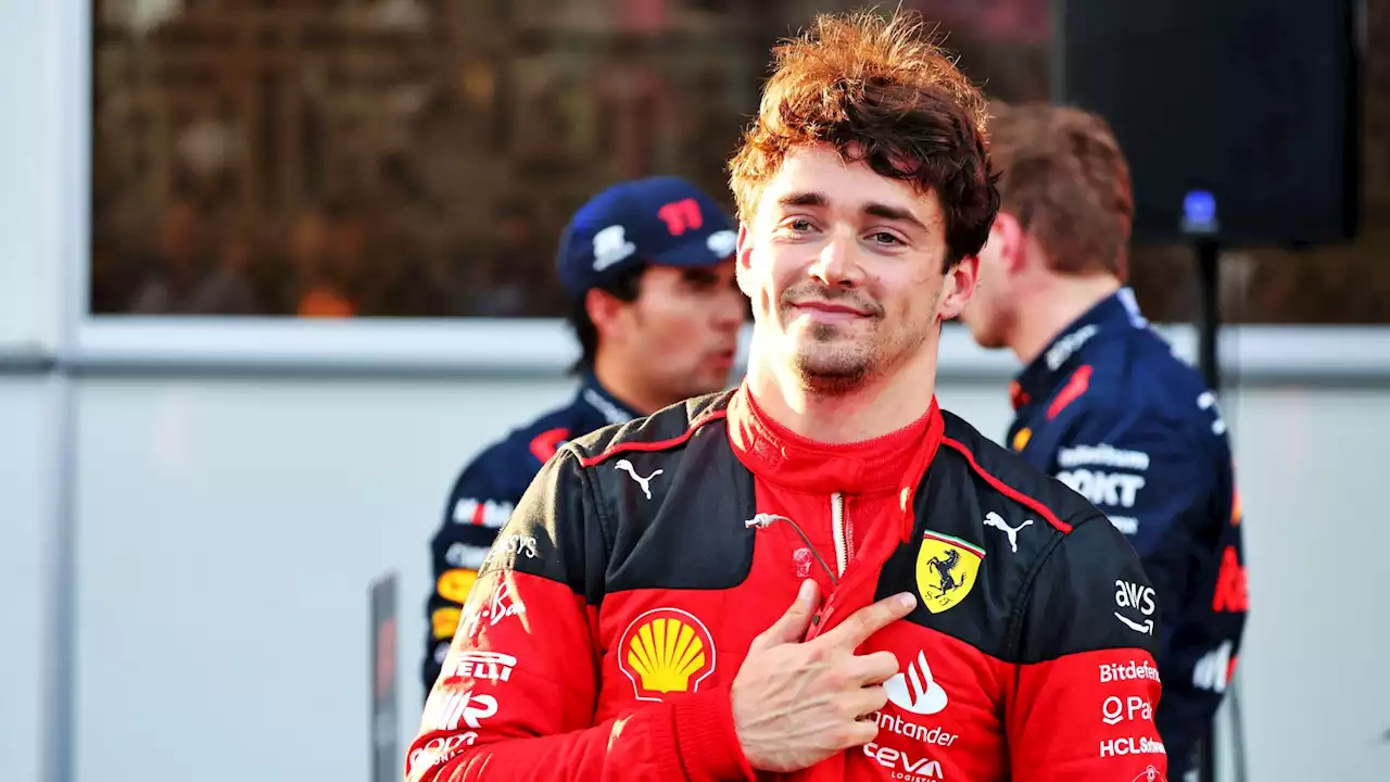 Charles Leclerc 'surprised' with pole after aiming to beat Aston Martin and Mercedes