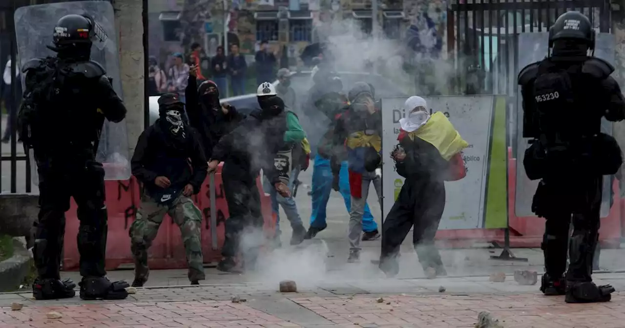 Protestas en la Universidad Nacional dificultan el regreso a casa de bogotanos