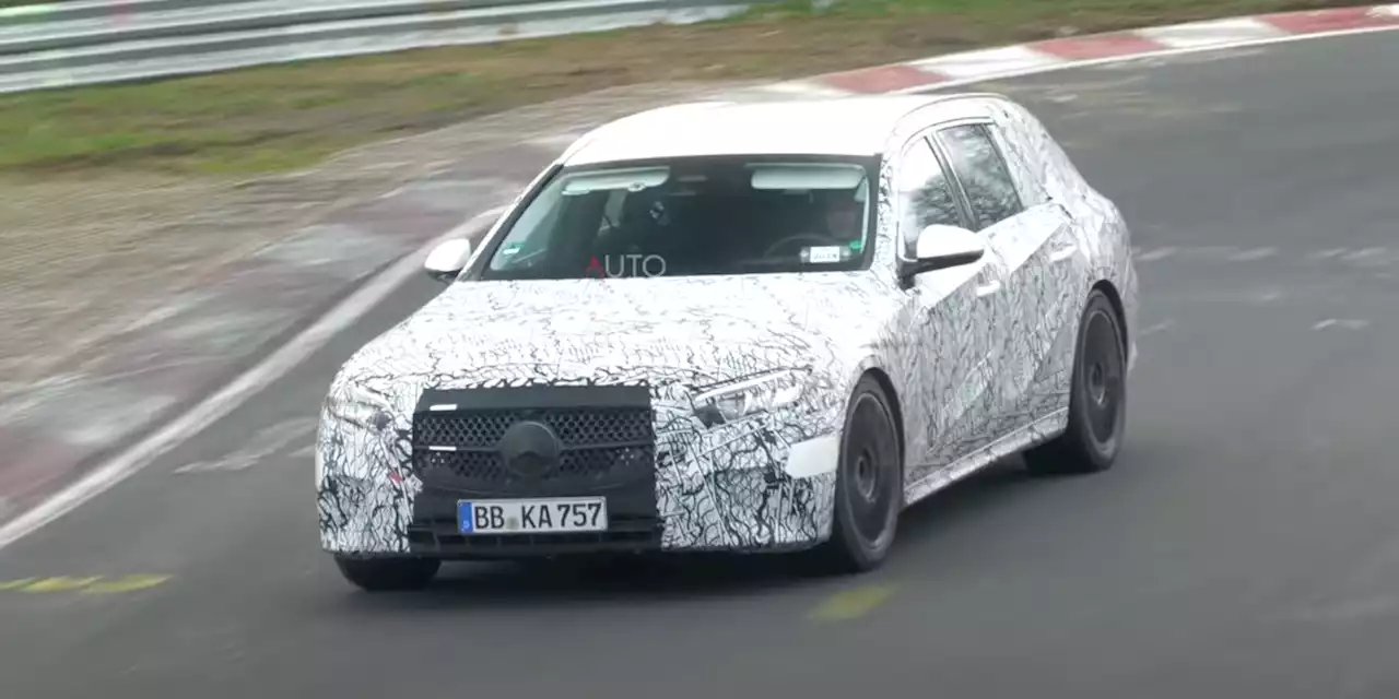 The 2024 Mercedes-Benz E-Class Wagon Is Testing on the Nürburgring