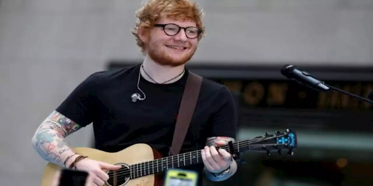 Ed Sheeran strums guitar, sings 'Thinking Out Loud' at copyright trial - SABC News