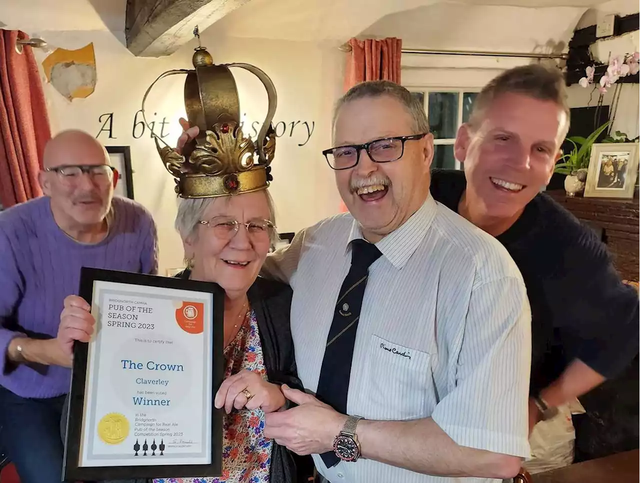 Village pub is crowned the season's best by Camra