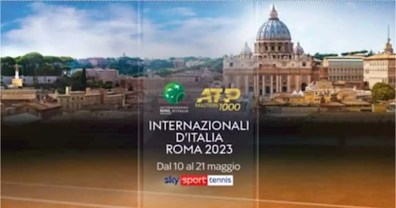 Internazionali di Roma, l'80^ edizione live su Sky