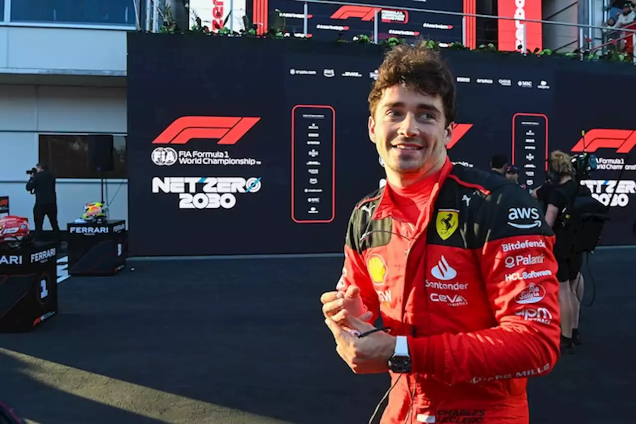 Ferrari nach Leclerc-Pole: Das schönste Geschenk