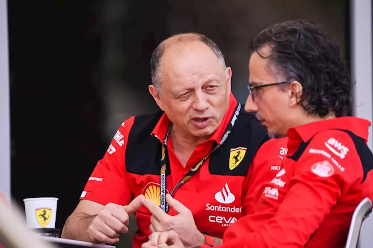 Fred Vasseur (Ferrari): «Das ist doch kein Drama»