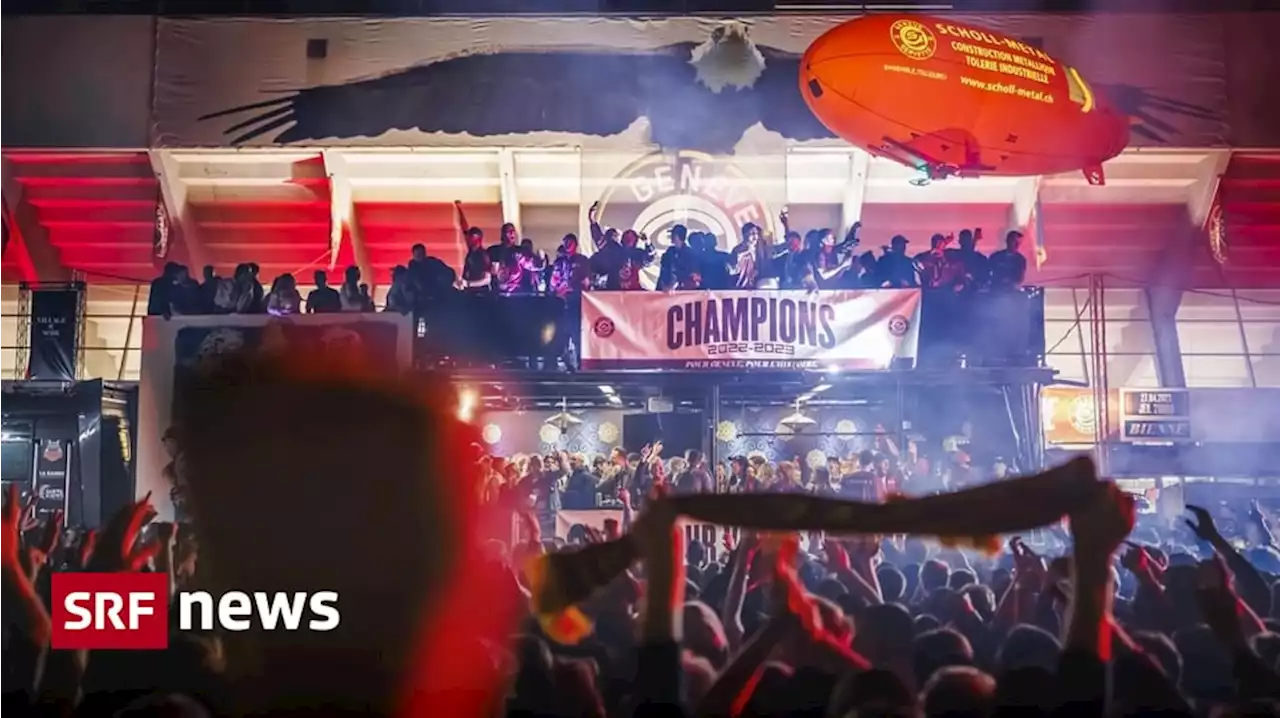 Erster Meistertitel für Genf - Tausende Fans feiern die Eishockey-Meister