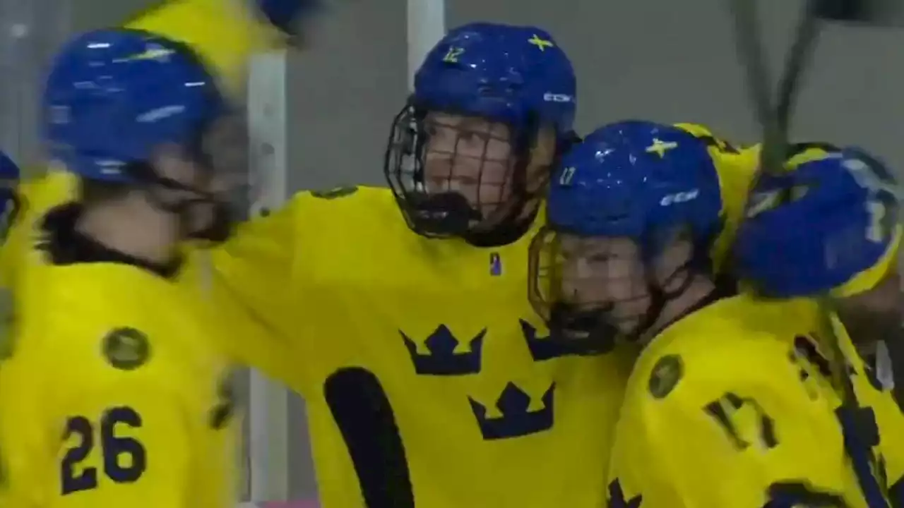 Ishockey: Småkronorna vidare till semifinal i U18-VM