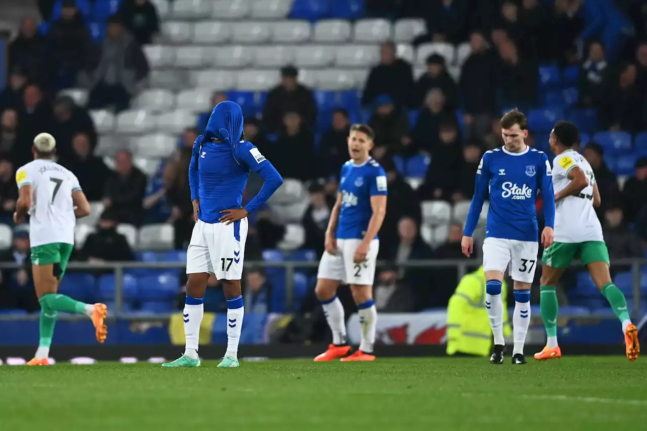 Former Everton star calls out fans for 'giving up on' team in Newcastle defeat