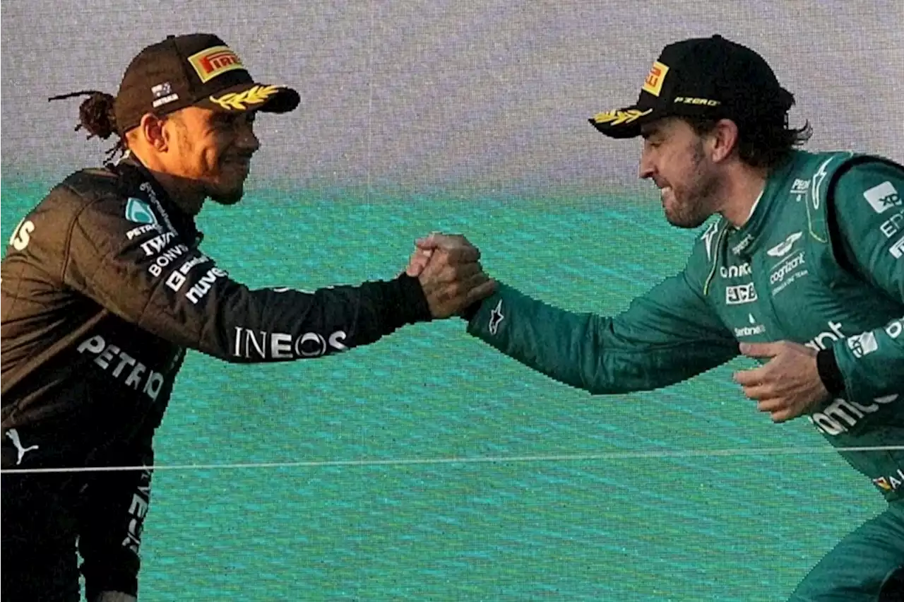 'He's one of the best, but very lucky' - Fernando Alonso talks Lewis Hamilton rivalry