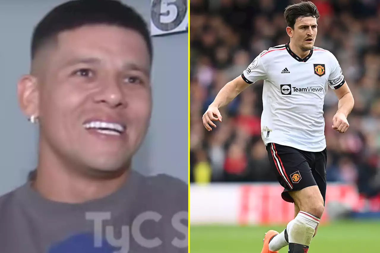 'Son of a b****' - Ex-Manchester United star Marcos Rojo reveals row over Harry Maguire